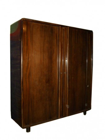Armadio Disegnato dall'architetto Marino Lopopolo (Bisceglie 1905- Bari 1980),  noce, Puglia, 1935, 